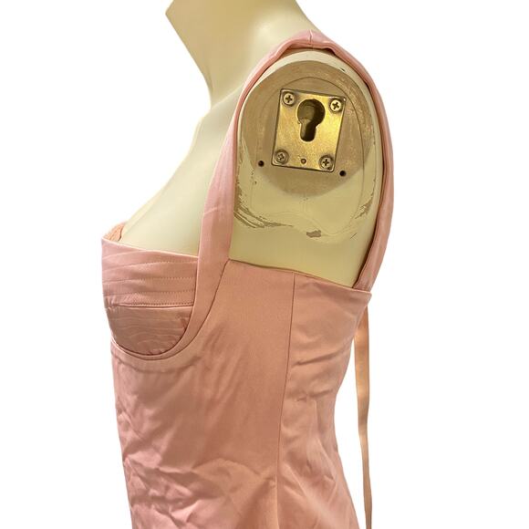 House of CB Kara Quartz Pink Cocktail Mini Dress Medium - Picture 14 of 14